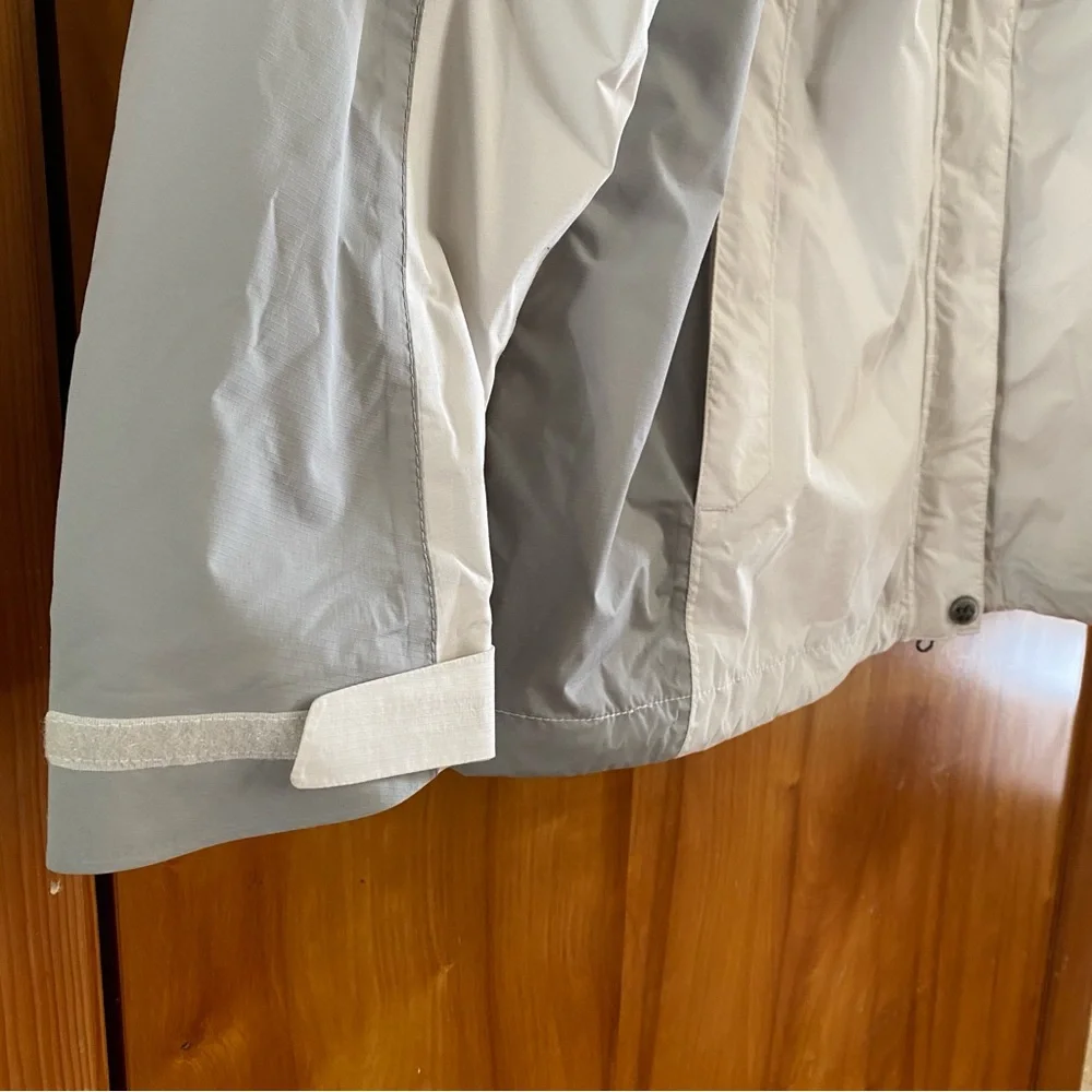 Eddie Bauer NWT WeatherEdge Jacket Mid Weight Shell White Gray Women’s XXL - Picture 3 of 16